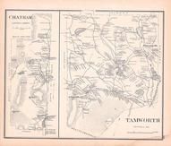 Chatham, Tamworth, New Hampshire State Atlas 1892 Uncolored